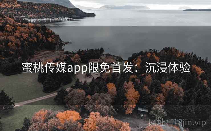 蜜桃传媒app限免首发：沉浸体验