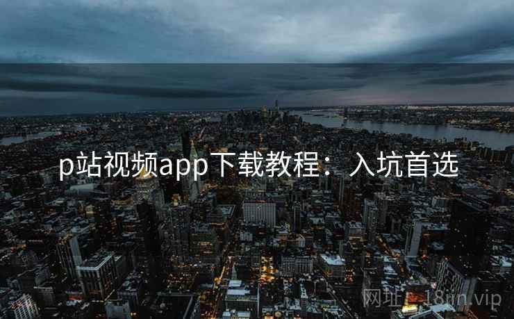 p站视频app下载教程：入坑首选